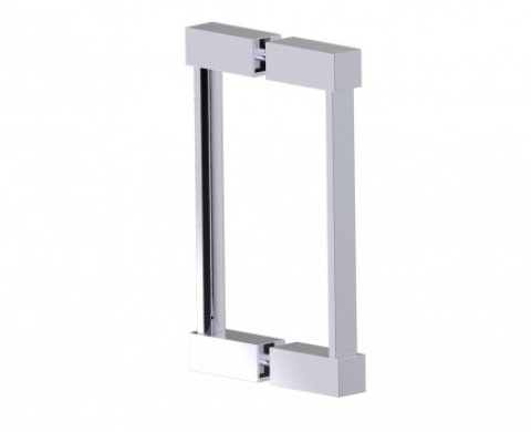 Lisbon Double Shower/Glass Door Handle 8" in 