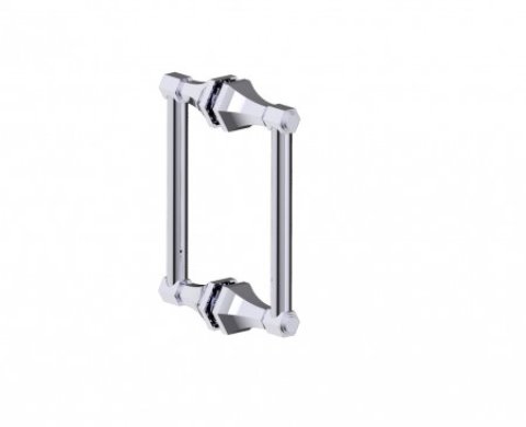 Pisa Double Shower/Glass Door Handle 8" in 