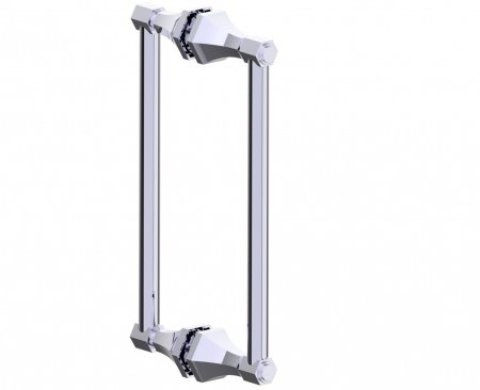 Pisa Double Shower/Glass Door Handle 12" in 