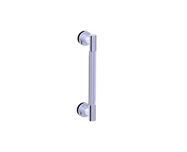 Circo Knurled Single Shower Door Handles in 