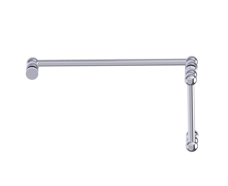 Florence Offset Shower Door Handles in 