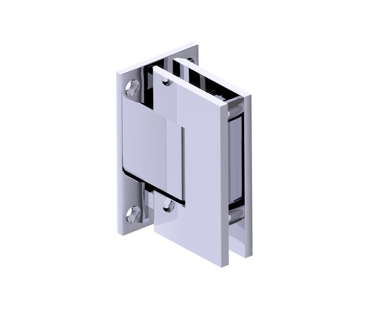 CHESTER - Wall Mount Full Back Plate Hinge in 