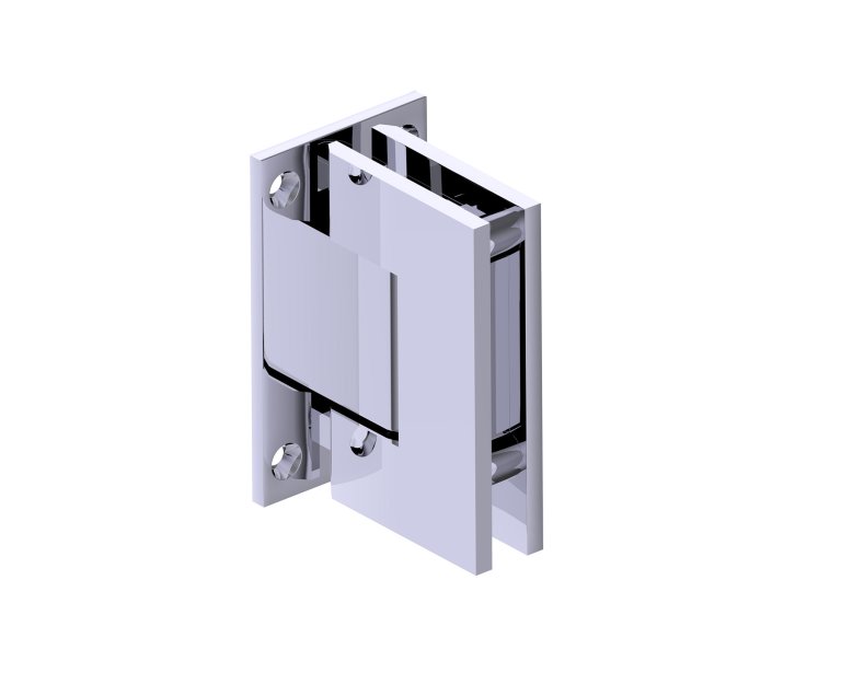 DOVER - Adjustable Wall Mount Full Back Plate Hinge in 