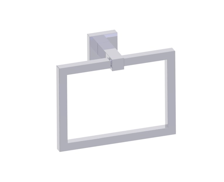 London Towel Ring - Square in 