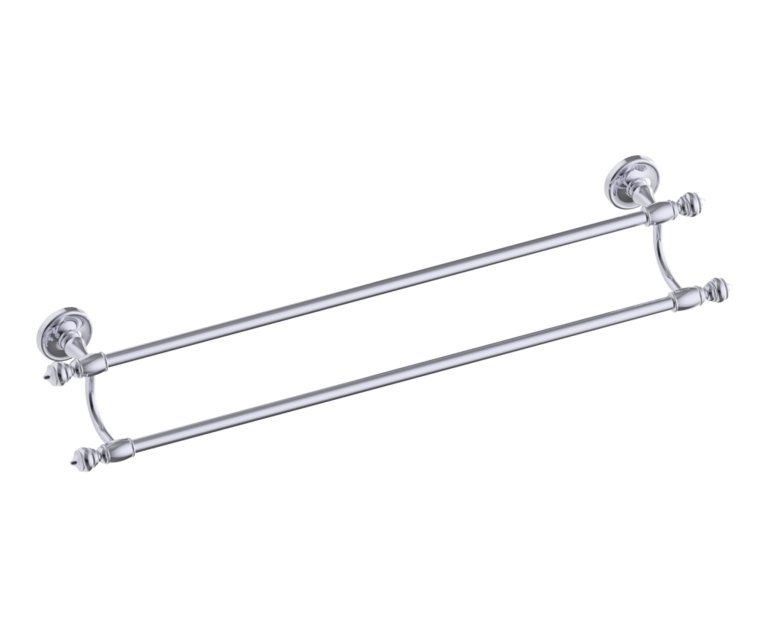 Lyon Double Towel Bars in 