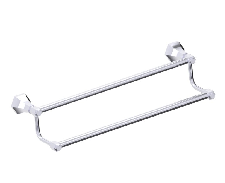 Pisa Double Towel Bars in 