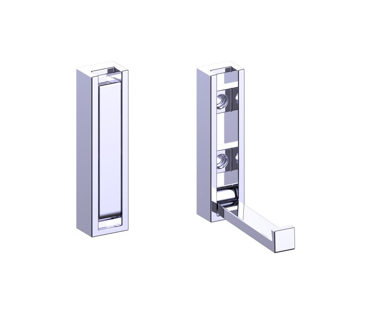 Munich Fold Down Robe Hook in