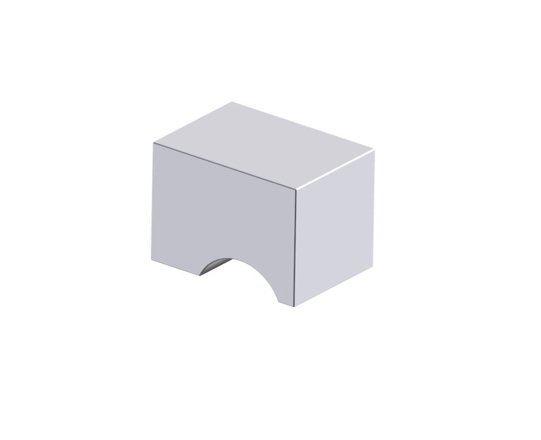Munich Single Glass Door Knob in